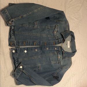 Time and Tru Blue Jean Jacket